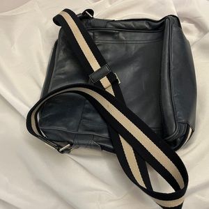 Bally, leather cross bag for men